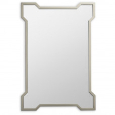 Зеркало для раковины в серебряной раме Zar Silver (Зар) Svart 70*102 см 